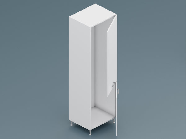 Brelen beépíthető hűtős állószekrény 2 ajtós ,60 cm széles 205 cm magas elem